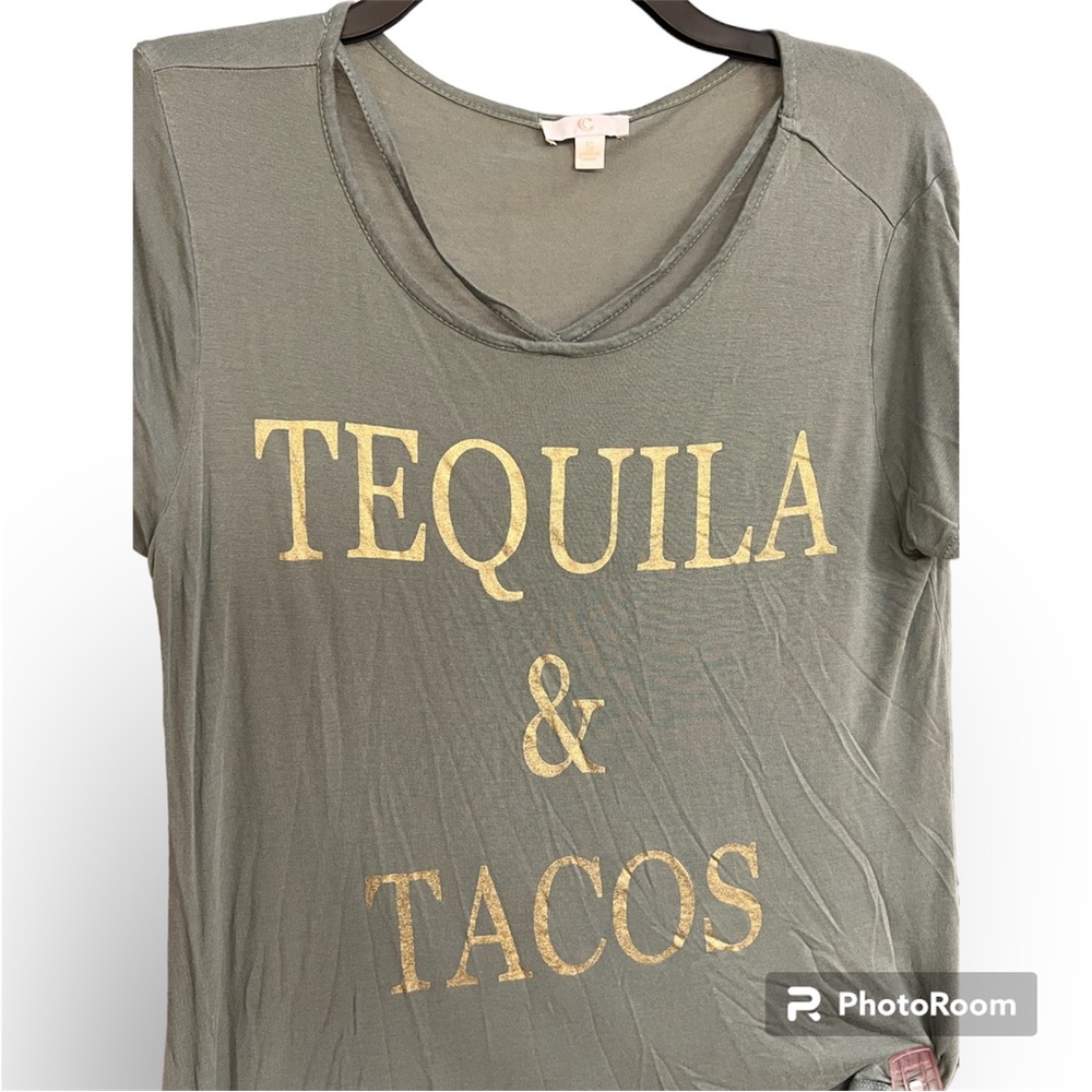 Tequila & Tacos T-Shirt Size Small
